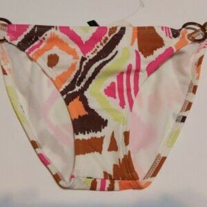 RADIO FIJI SIZE M WOMENS BIKINI BOTTOM GOLD RINGS MSRP $ 40.00 NWT